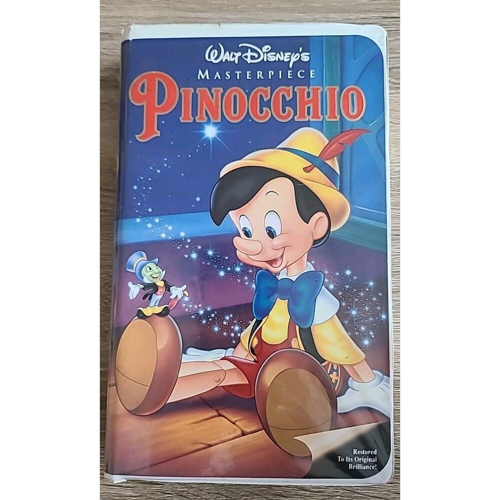 Walt Disney's Pinocchio Masterpiece Collection VHS Tape #239* RARE* Vintage